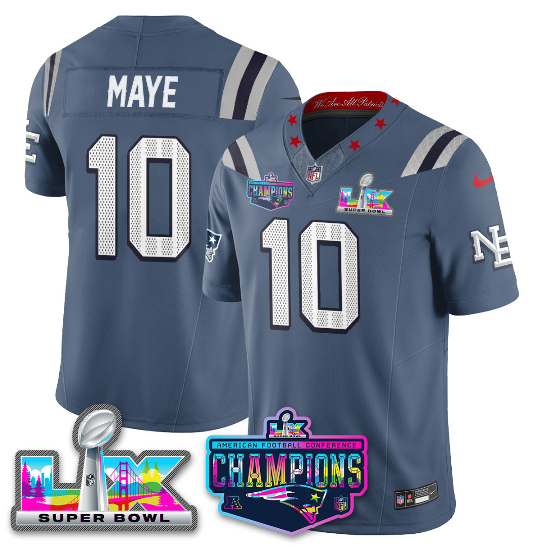 NE 2025 Vapor Jersey - AFC Champions Limited Patch