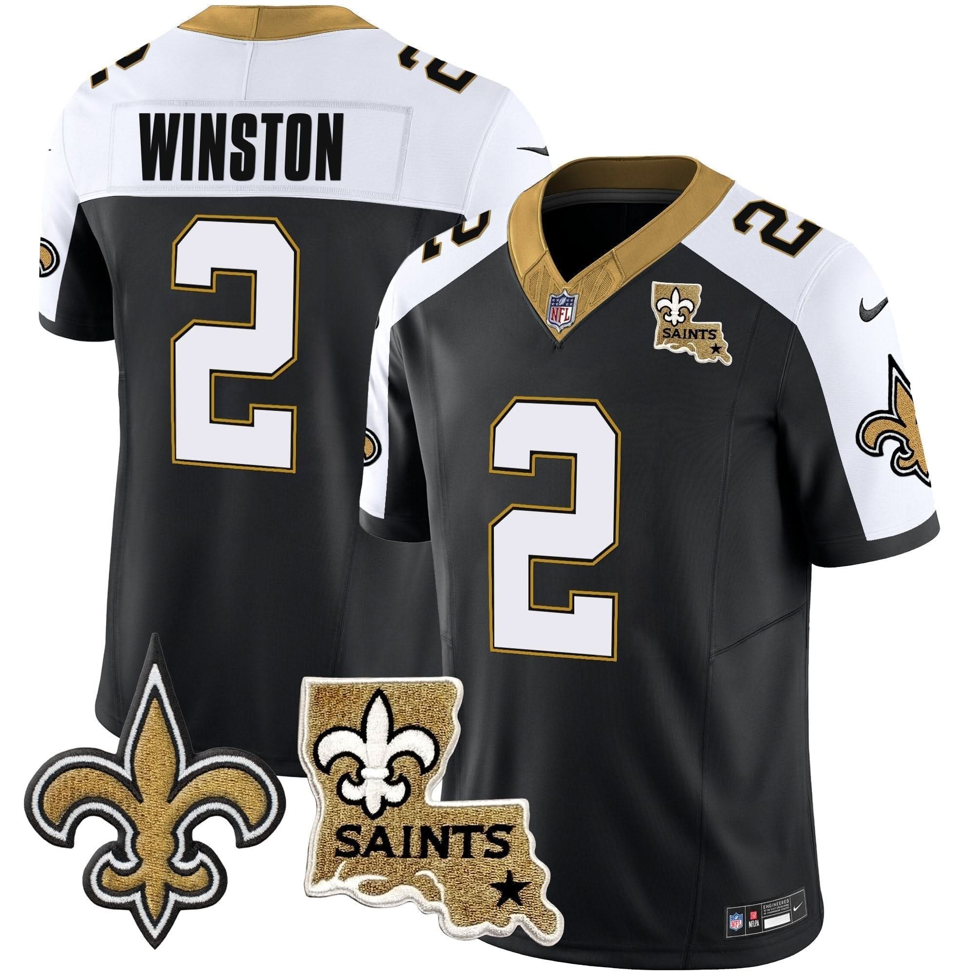 NO Vapor Limited Jersey - New Orleans Patch