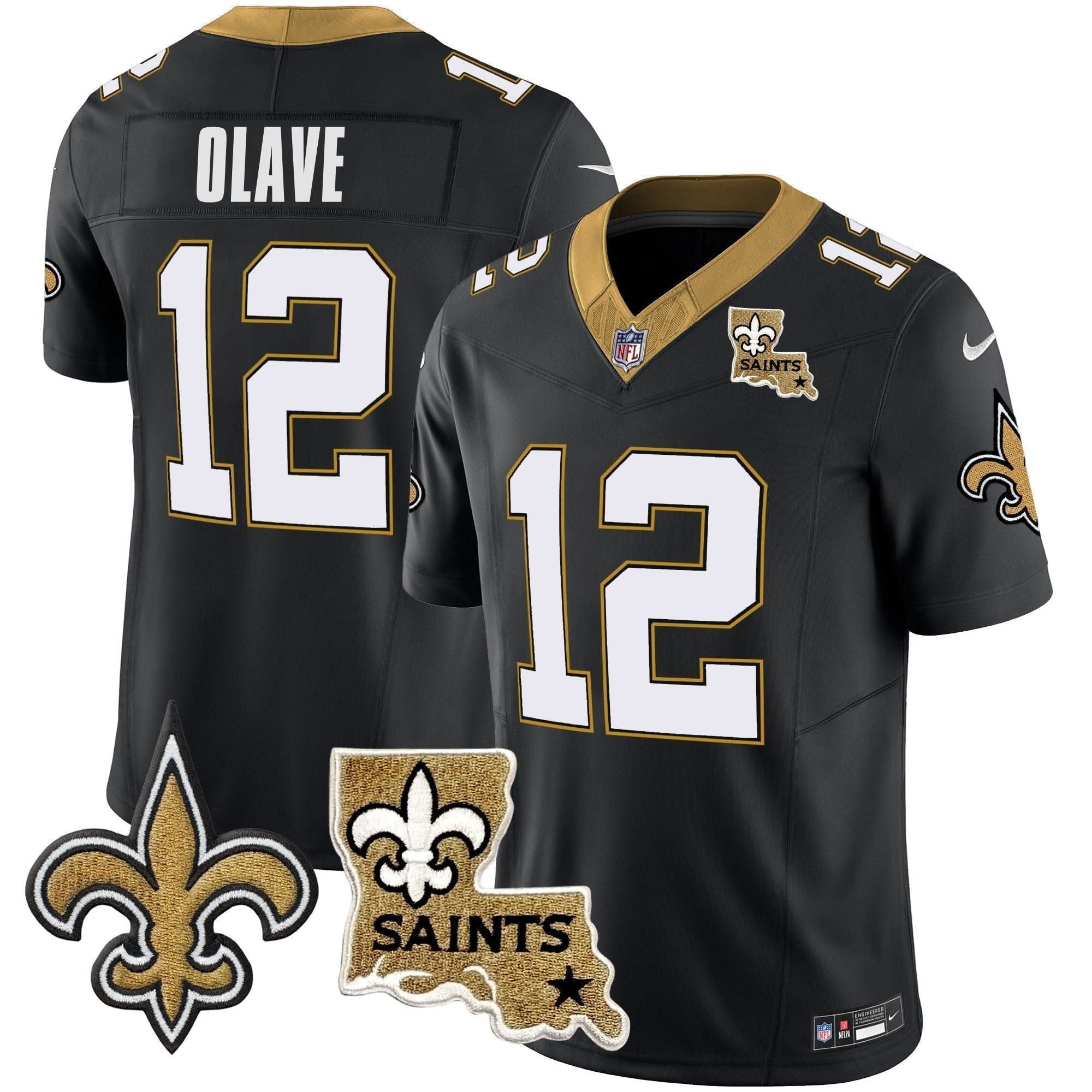 NO Vapor Limited Jersey - New Orleans Patch