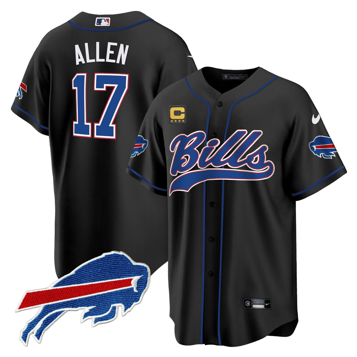 BB Baseball Jersey - All Stitched