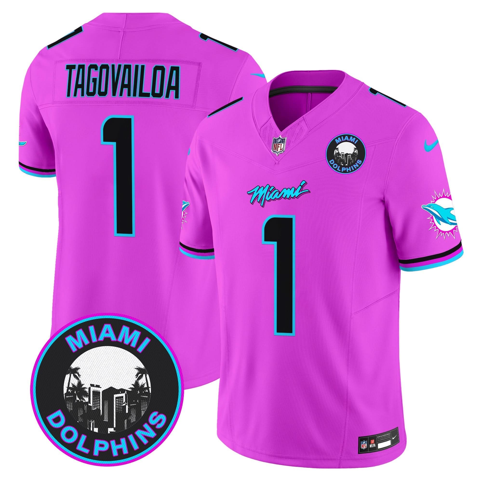 MIA Miami Vice Vapor Limited Jersey V3