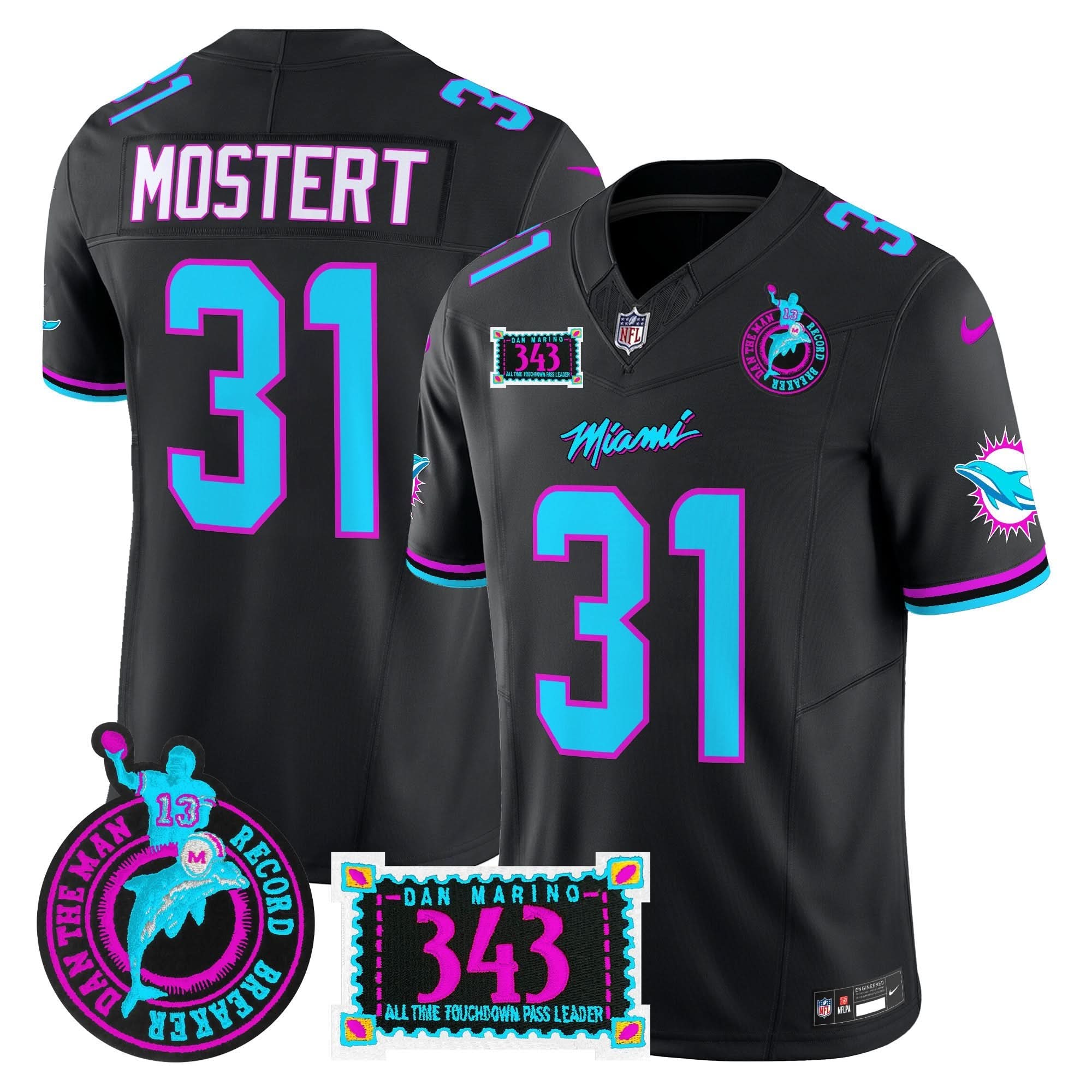 MIA Dan the Man Record Breaker Patch Vapor Limited Jersey