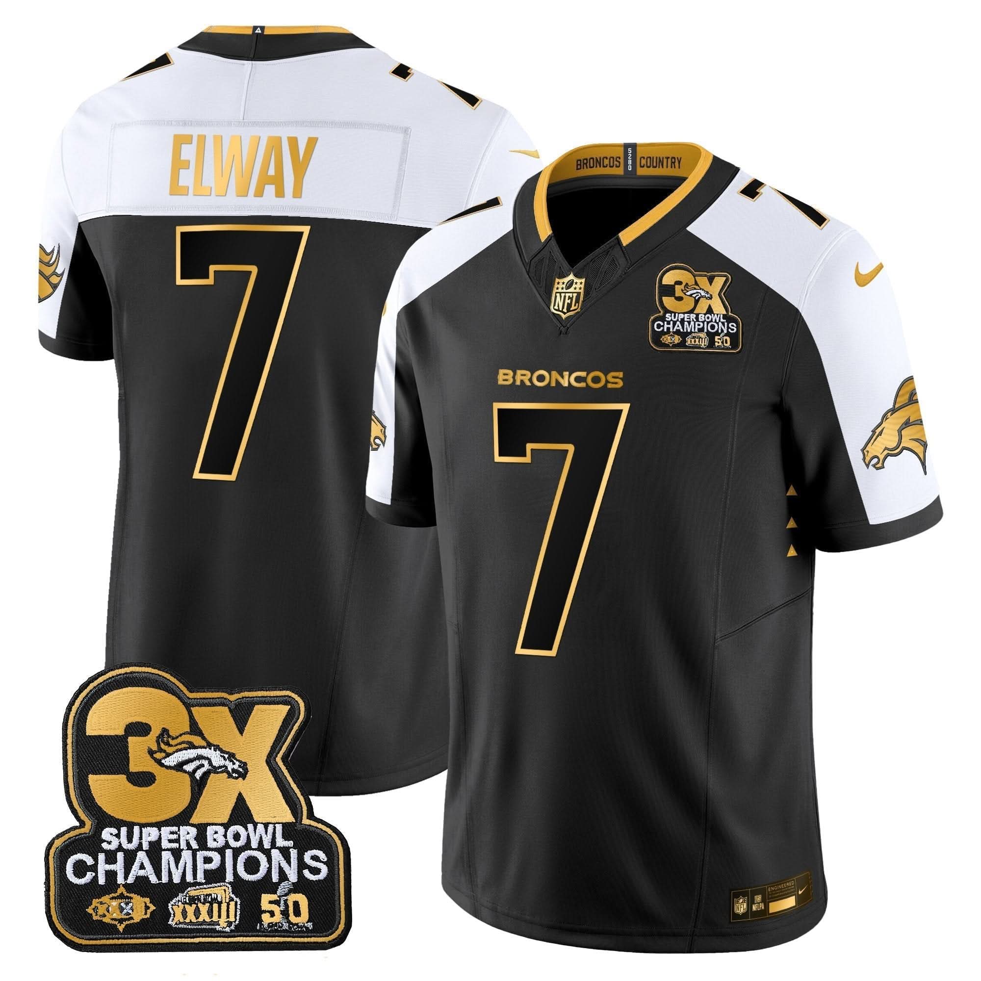DB 3-Time Champions Patch Gold Vapor Limited Jersey