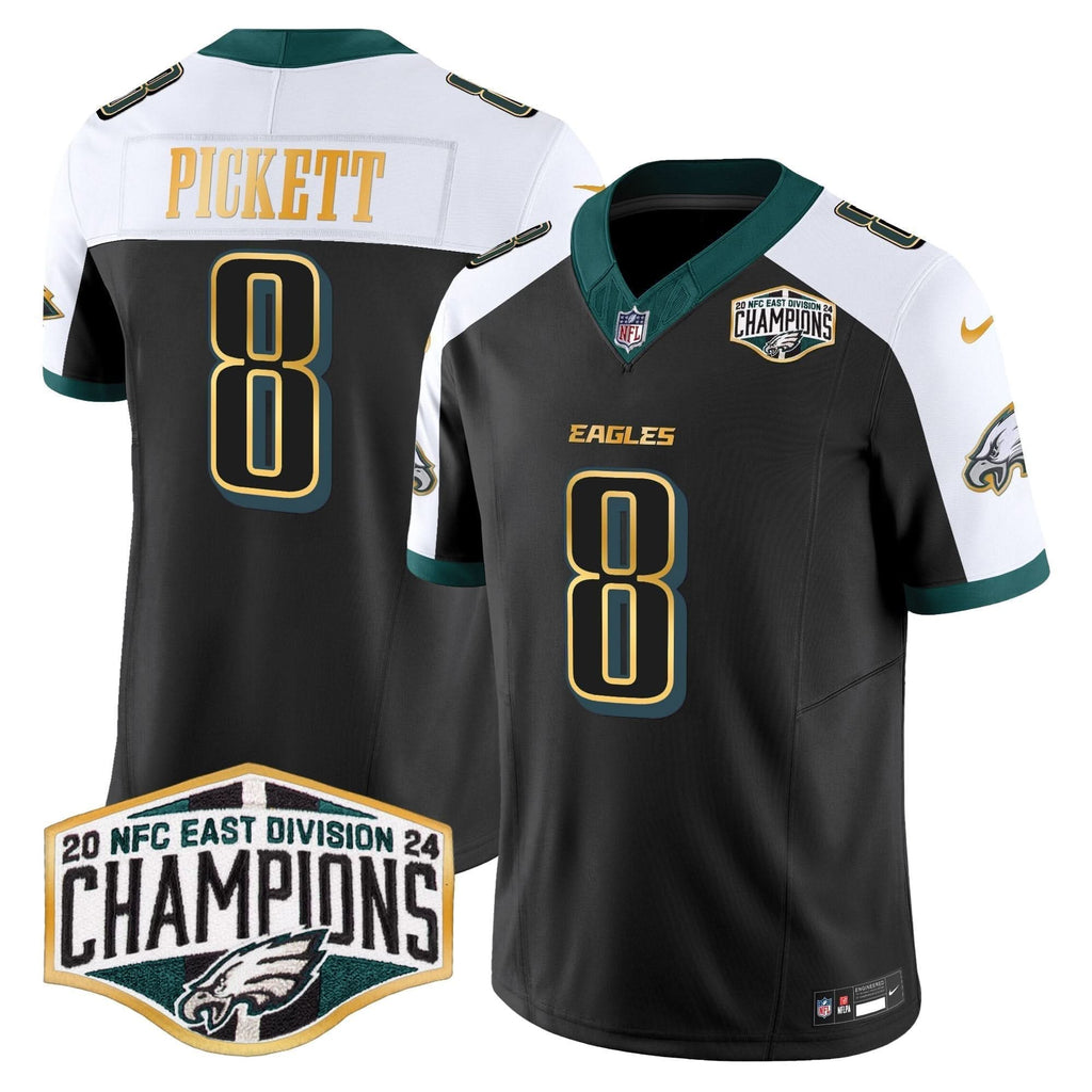 PHI 2024 NFC East Division Champions Gold Trim Vapor Limited Jersey