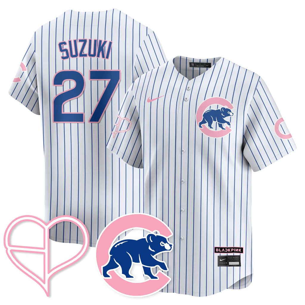 Chicago Cubs BL??KPI?K 2025 Limited Custom Jersey - All Stitched