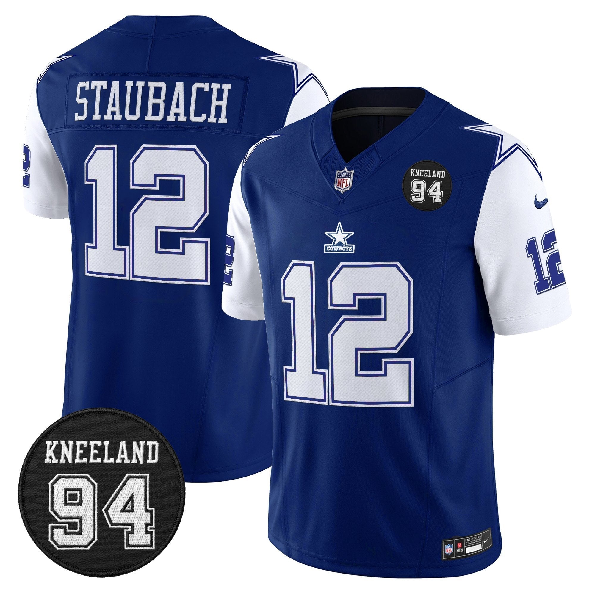 DAL #94 Marshawn Kneeland Memorial Patch Vapor Limited Jersey