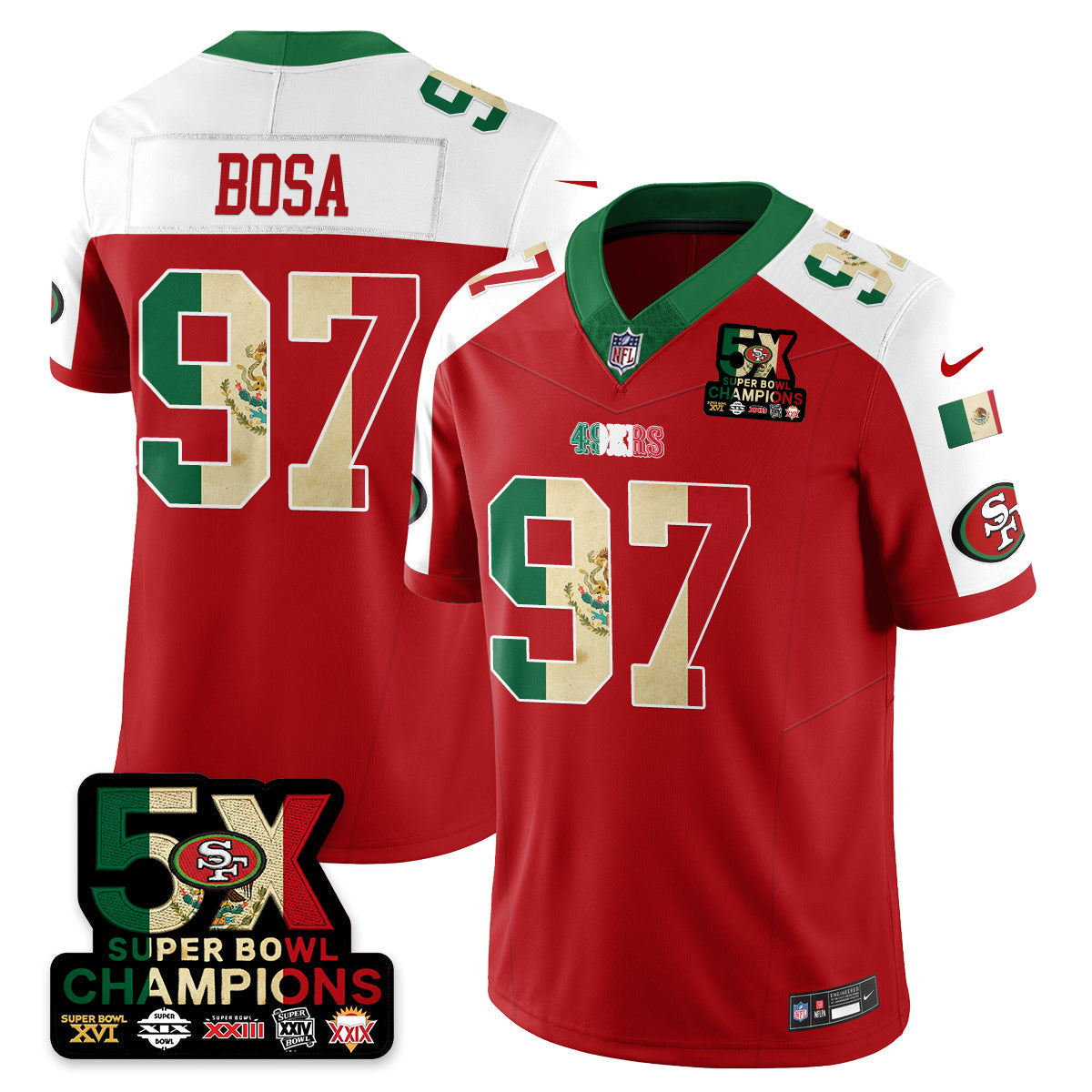 SF Mexico Vapor Limited Jersey