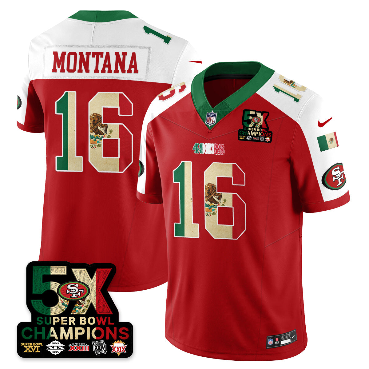 SF Mexico Vapor Limited Jersey