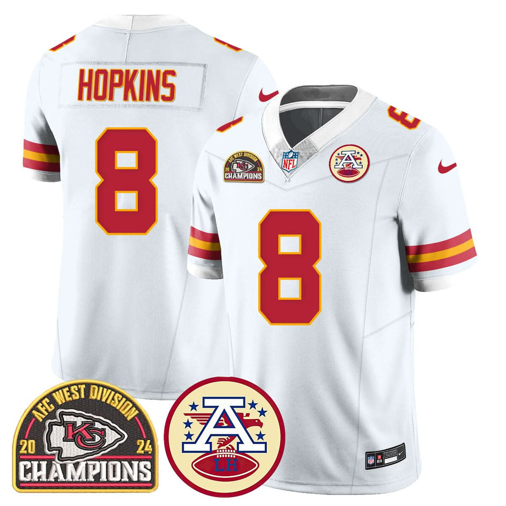 KC 2024 AFC West Champs Jersey
