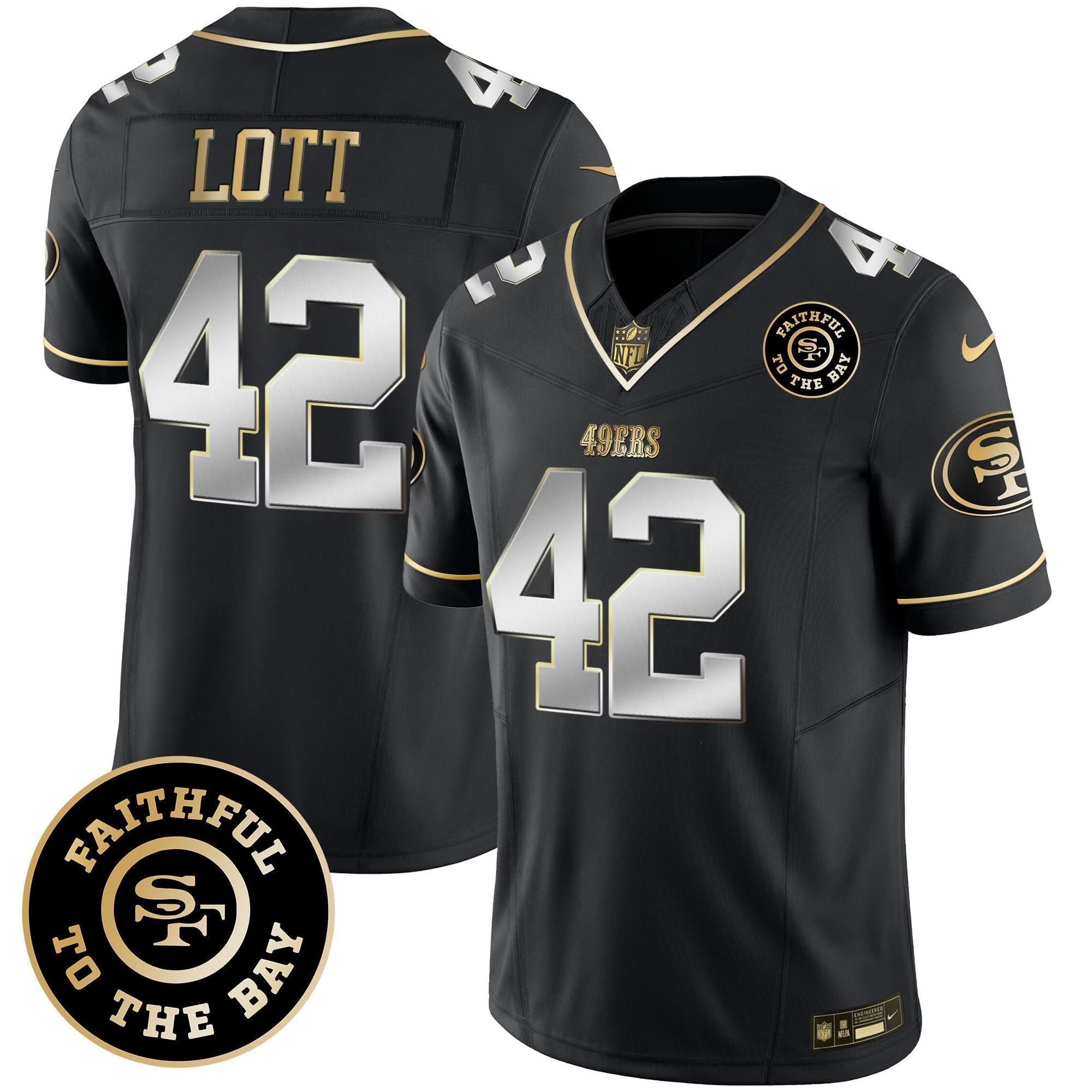 SF Faithful To The Bay Patch Vapor Limited Jersey V7