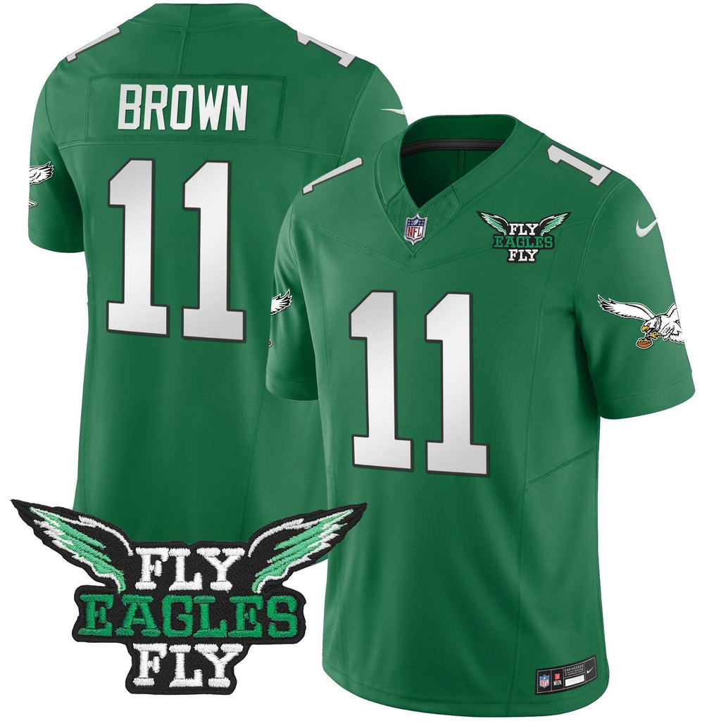 Fly PHI Fly Patch Throwback Kelly Green Vapor Jersey
