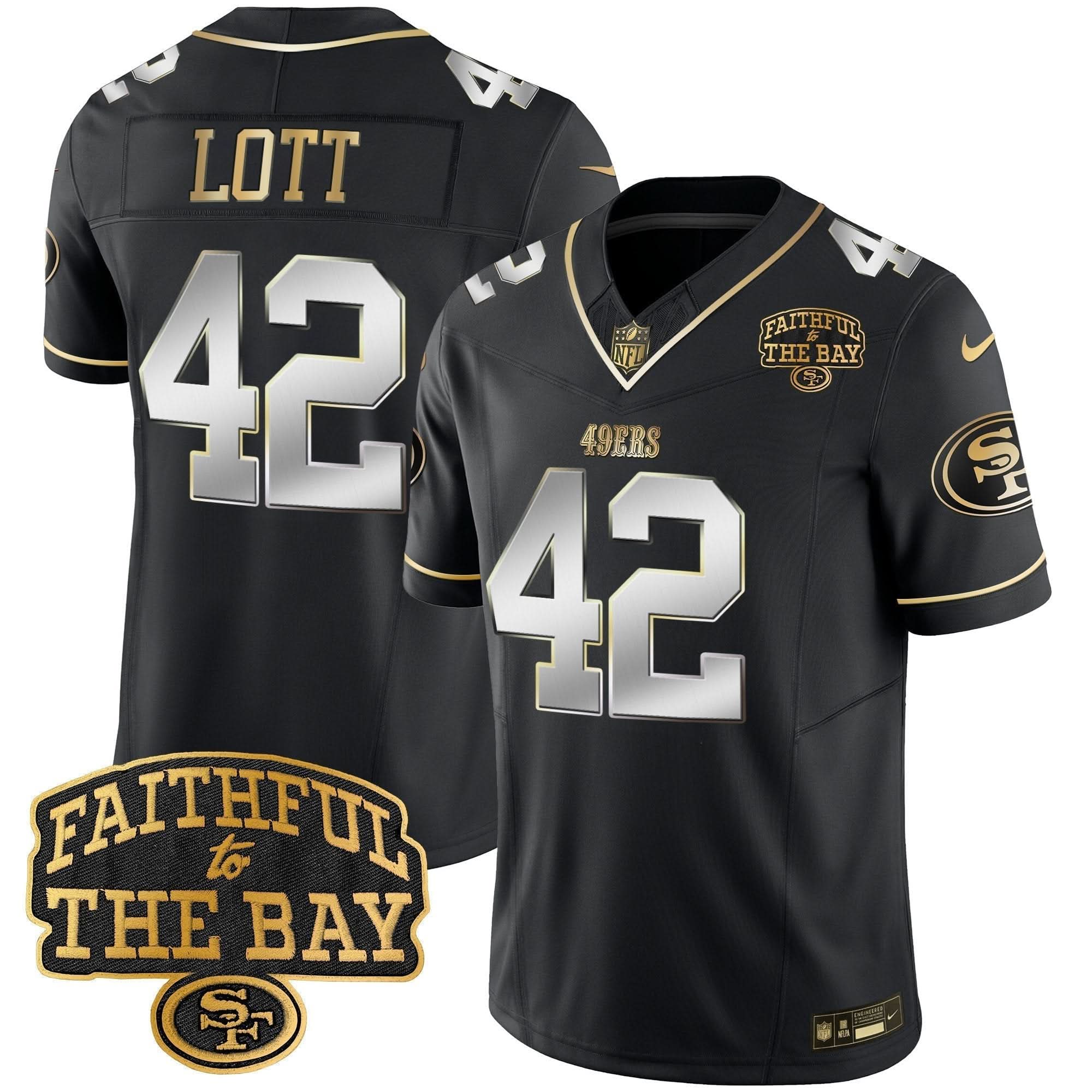 SF Faithful To The Bay Patch Vapor Limited Jersey V8
