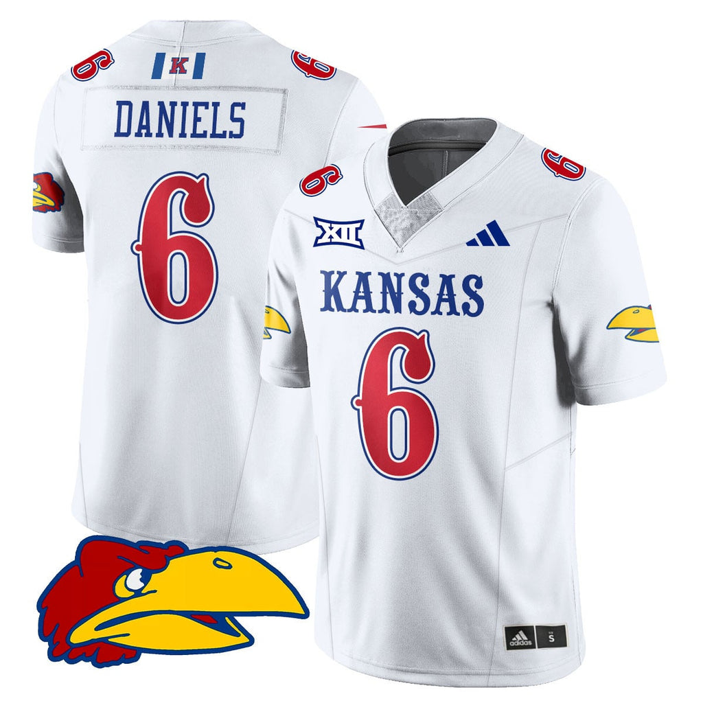 Women's Kansas Jayhawks Football 2025 Limited Jersey - All Stitched