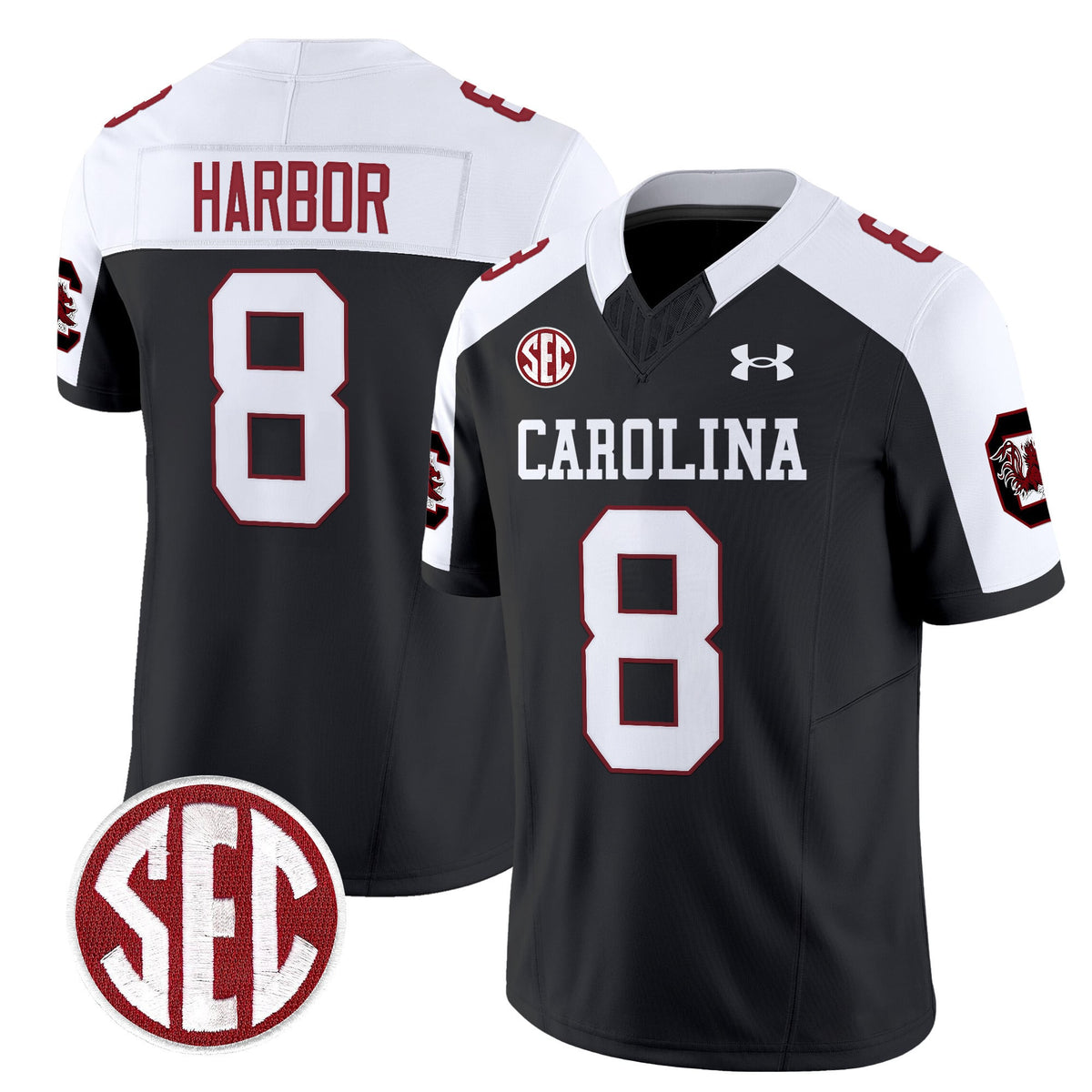 Men's South Carolina Gamecocks 1980 Throwback Vapor Limited Jersey V2 - All Stitched