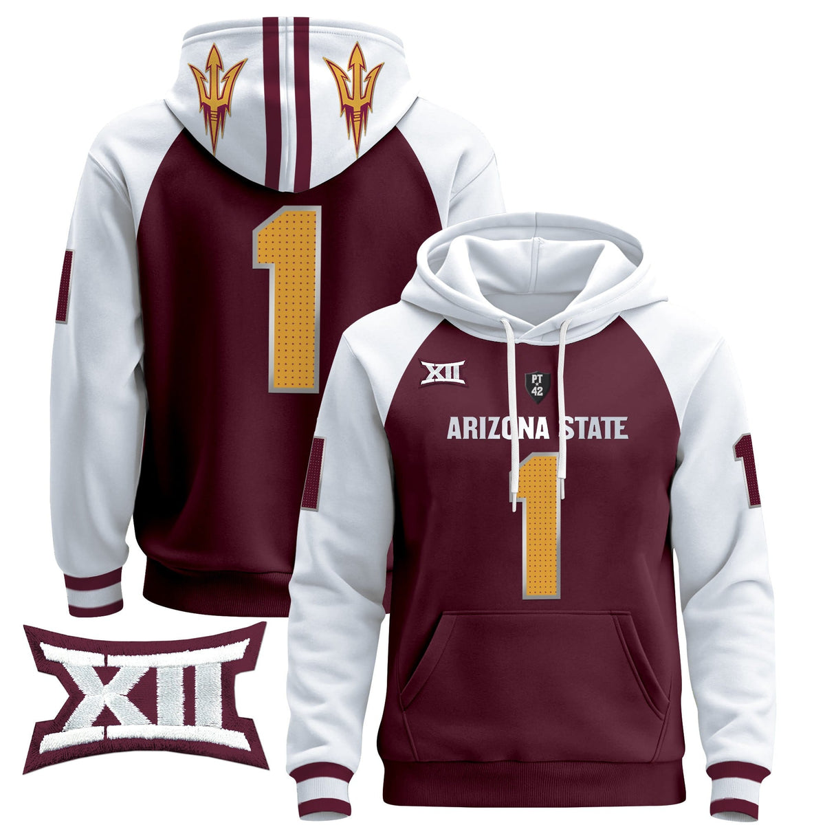 Arizona State Sun Devils 2024 Pullover Hoodie V4